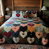 Amour Patchwork | סט מצעים עבודת יד 3 חלקים
